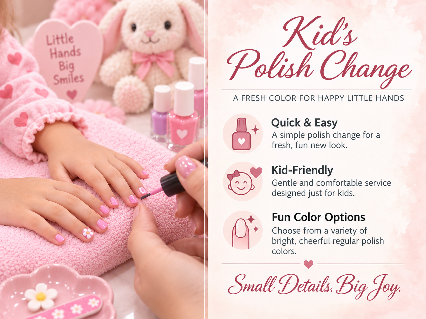 Kid's Polish Change