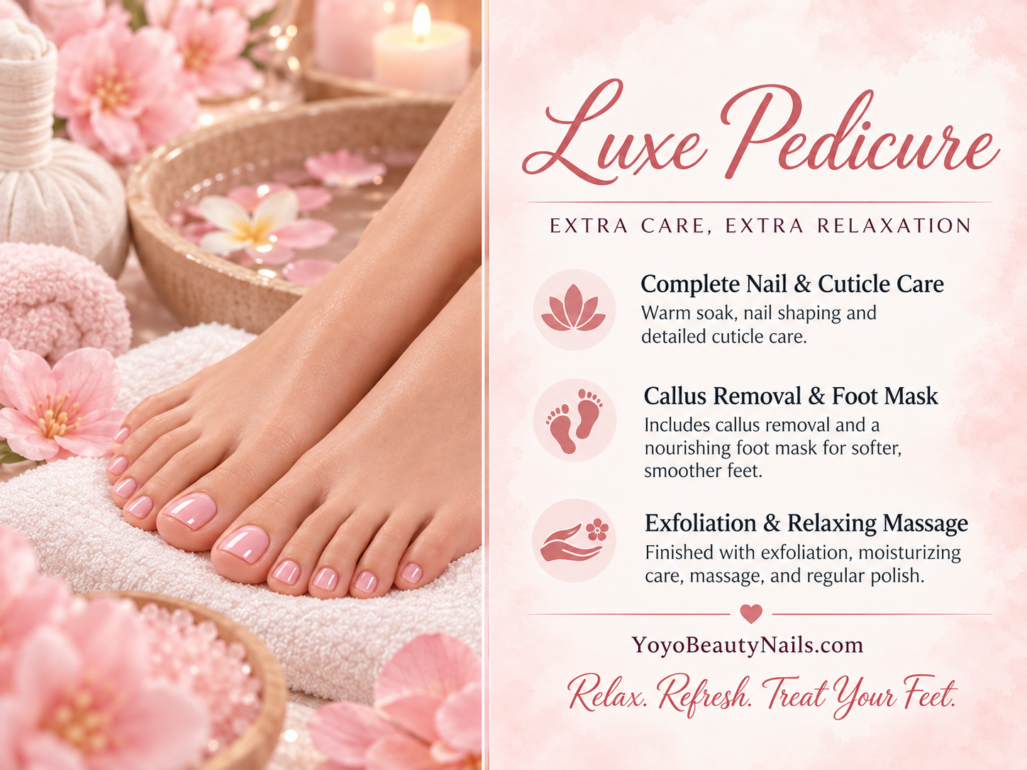Luxe Pedicure