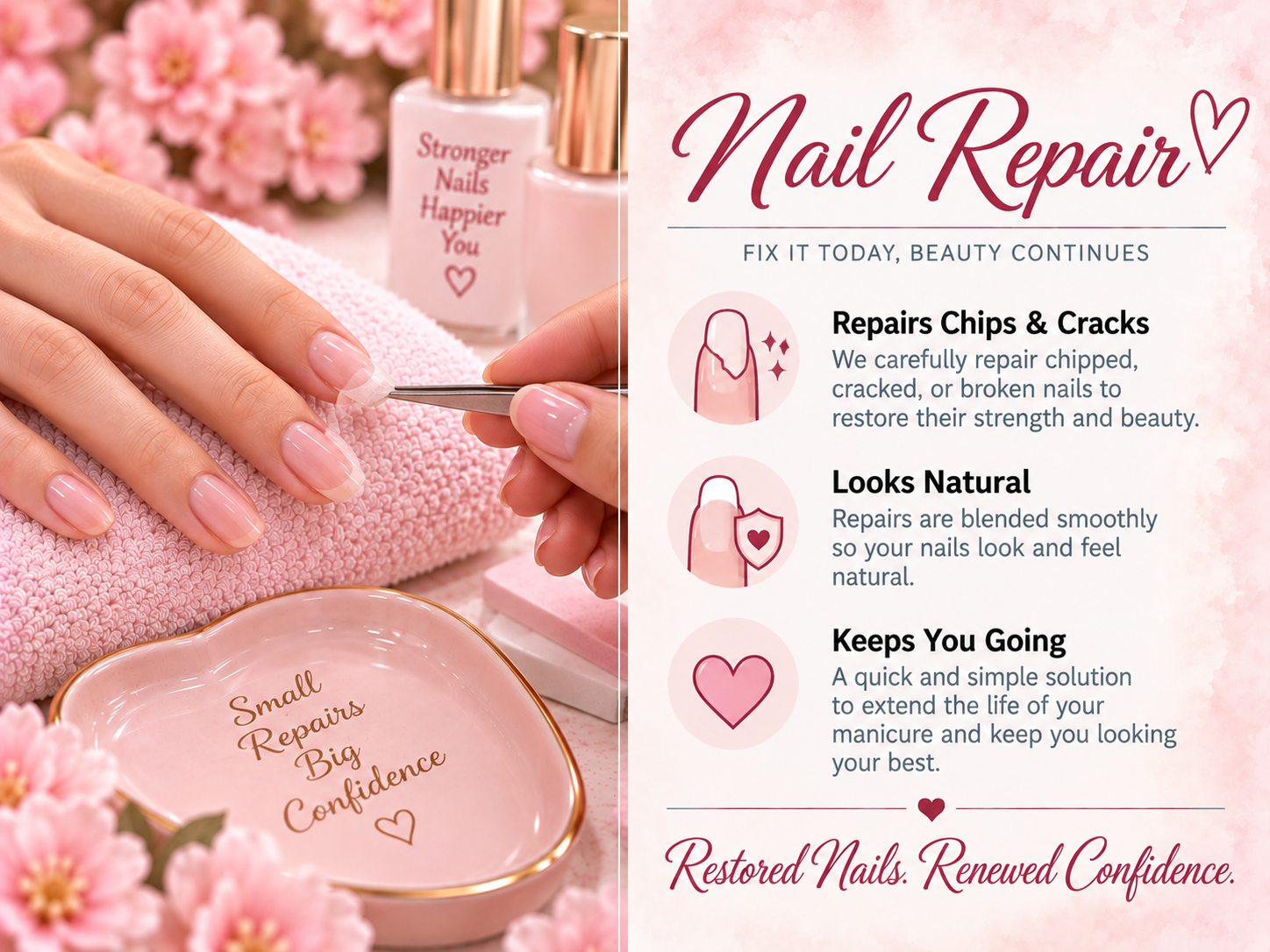 Nail Repair (per nail)