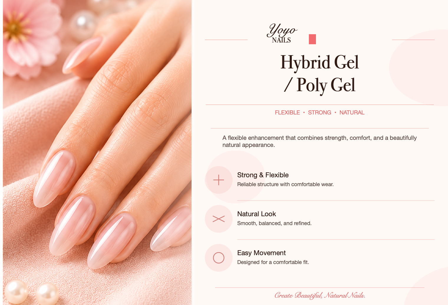 Hybrid Gel/Poly Gel