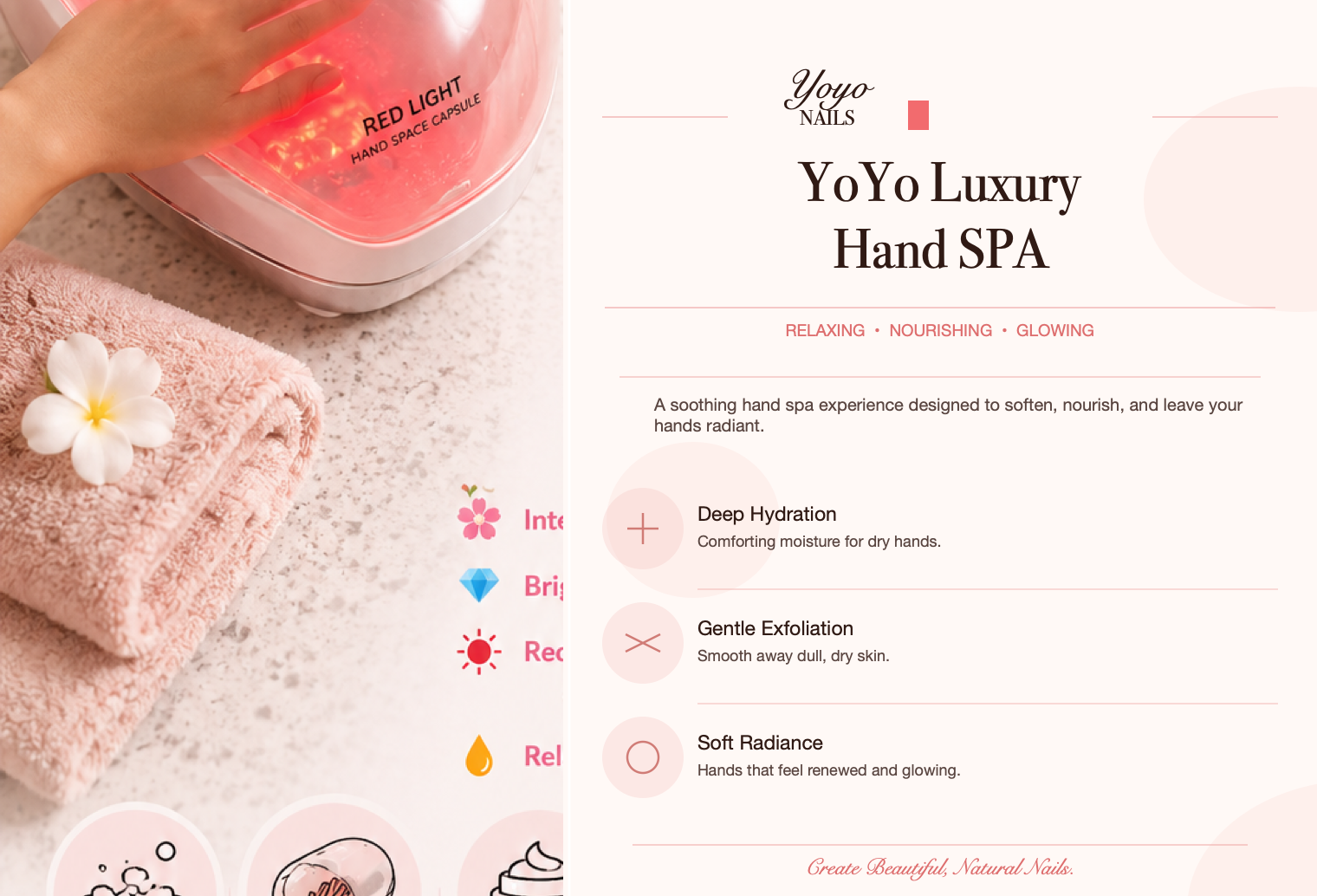 YoYo Luxury Hand SPA full set
